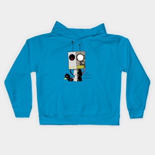 Official The adventures of bot and bird Kids Hoodie